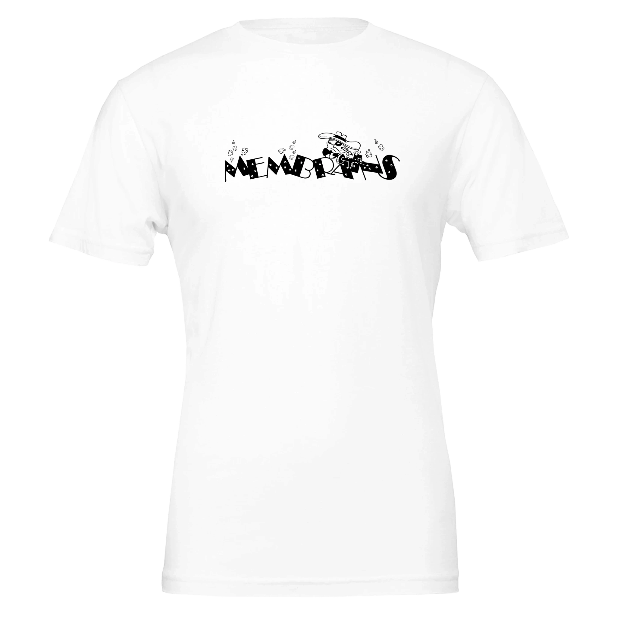 Membrains White Tee