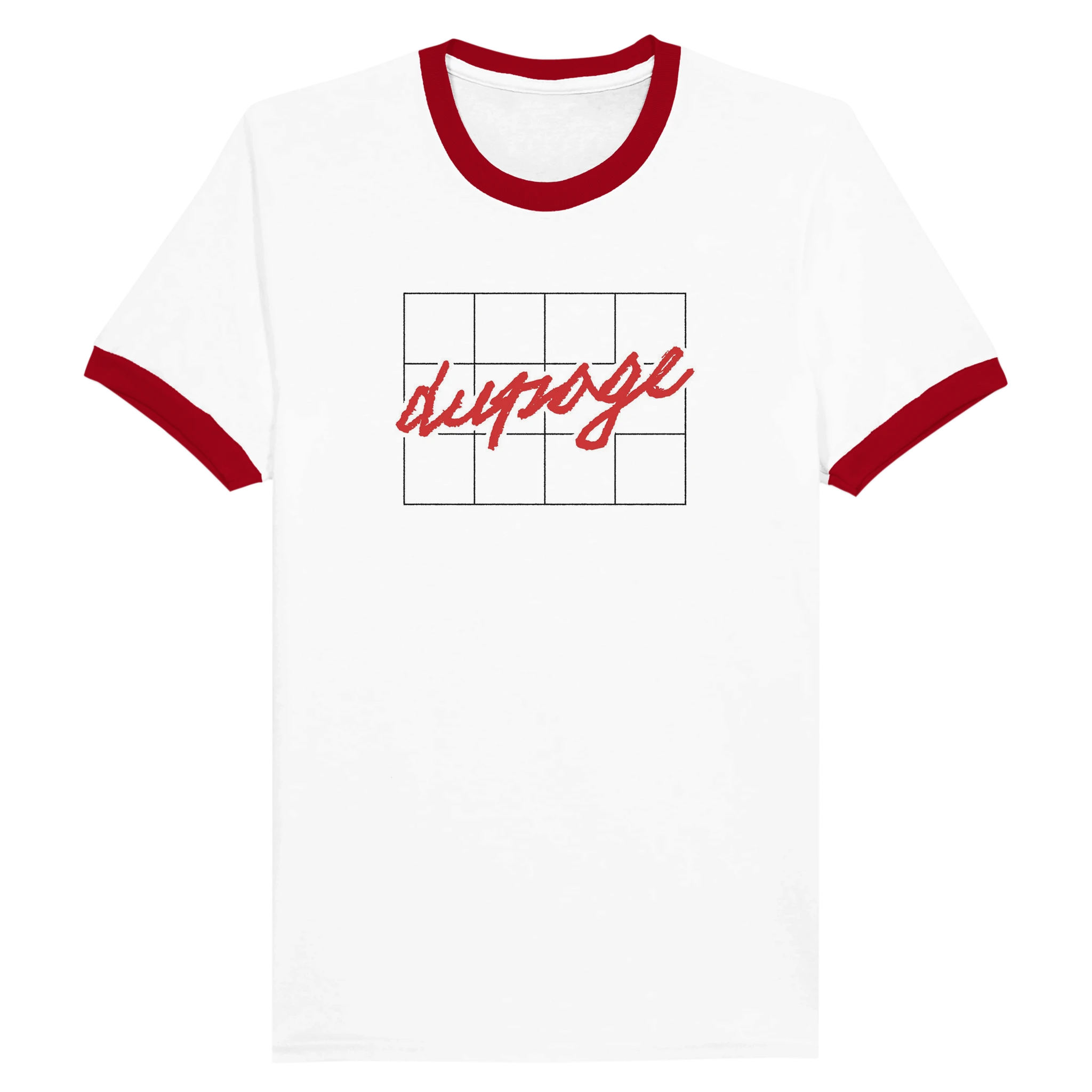 DuPage Red Ringer Tee